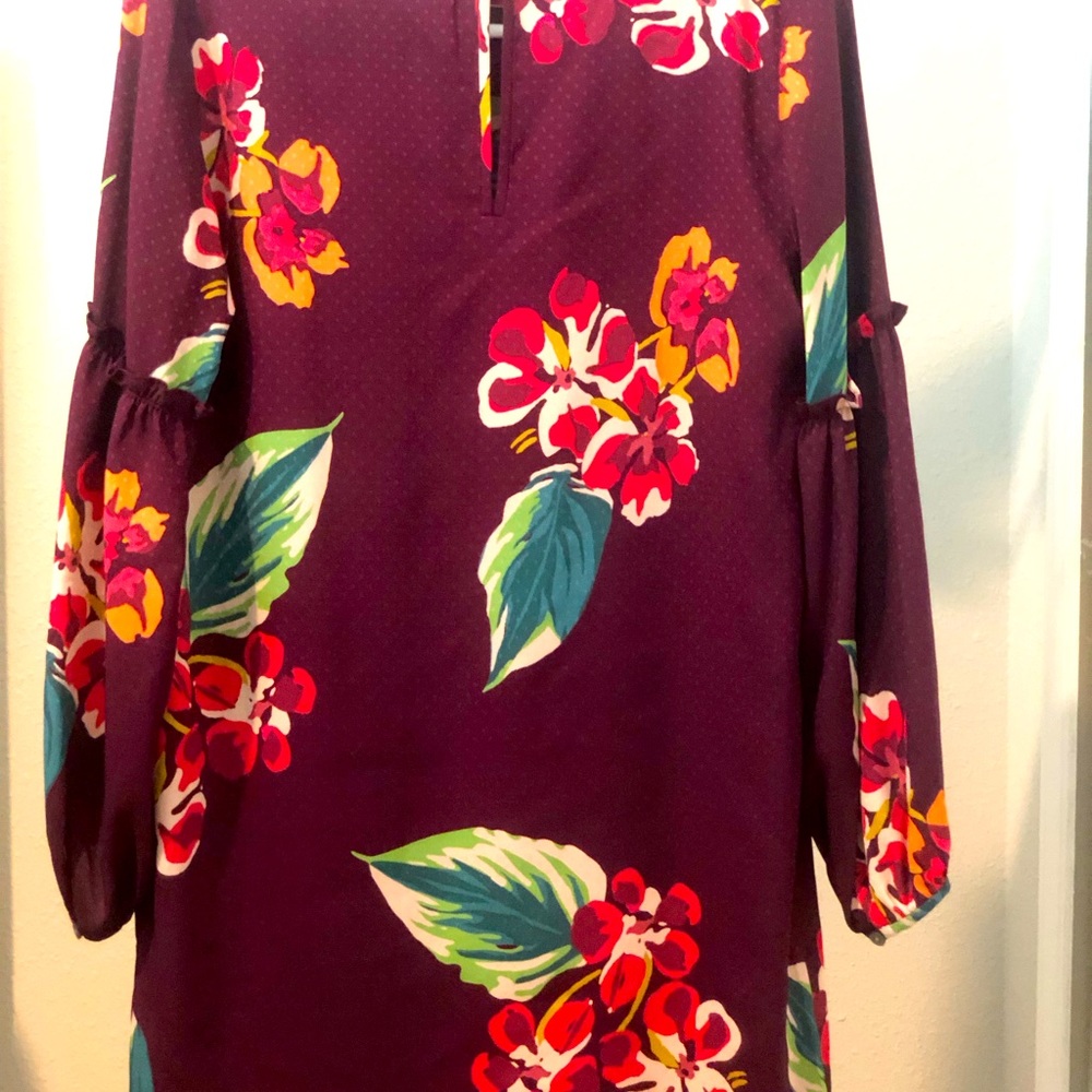 Loft petite floral dress